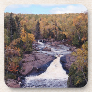 Posavasos Cataratas del río Beaver ambientadas en 6 ruedas d