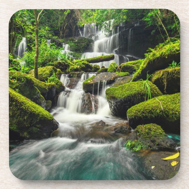 Posavasos Cataratas | Montaña Phu Tub Berk, Tailandia (Frente)