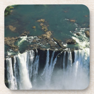 Posavasos Cataratas Victoria, frontera entre Zambia y Zimbab