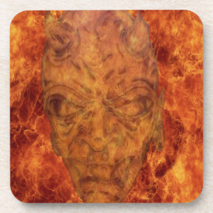 Posavasos Catastro de Demonio de Fuego