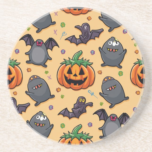 Posavasos catastro de halloween (Frente)