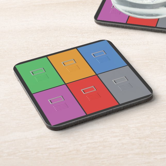 Posavasos Catastro de personalizados de archivadores (Lado Izquierdo)