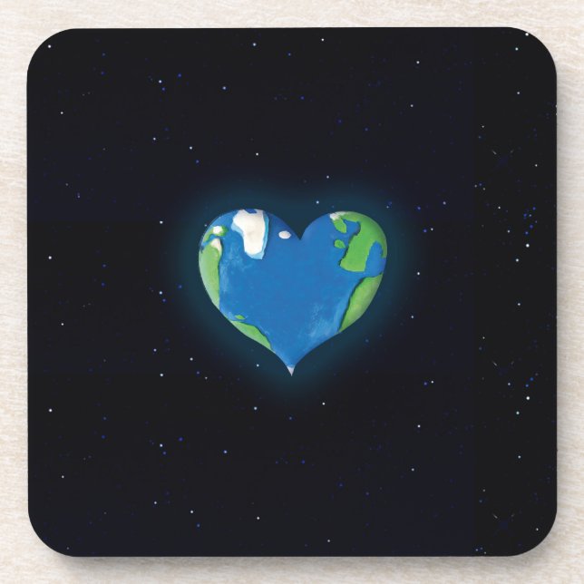Posavasos catastro del corazón de tierra (Frente)