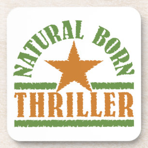 Posavasos Catastro del personalizado de Thriller Nacido en N