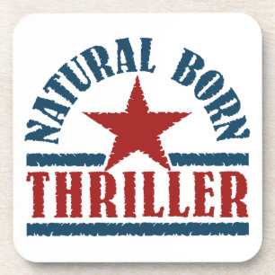 Posavasos Catastro del personalizado de Thriller Nacido en N