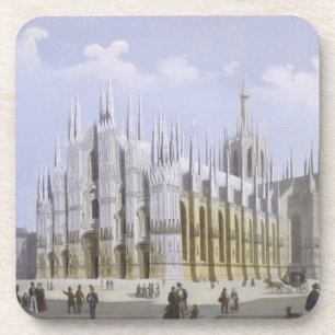 Posavasos Catedral de Milano de 'vistas de Milano y de su