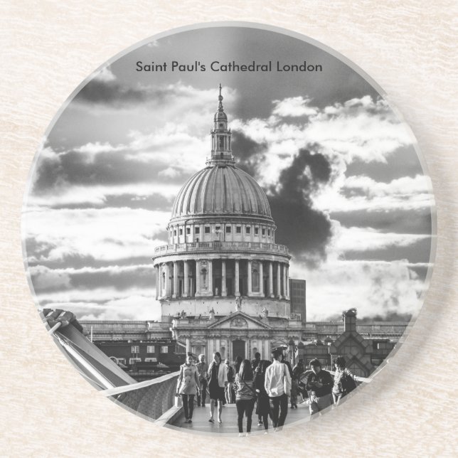 Posavasos Catedral de San Pablo Londres. (Frente)