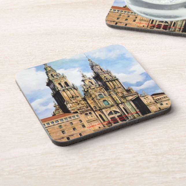 Posavasos Catedral de Santiago de Compostela (A Coruña) (Lado Izquierdo)