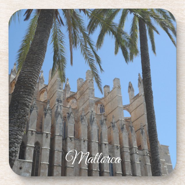 Posavasos Catedral gótica de Palm Mallorca (Frente)