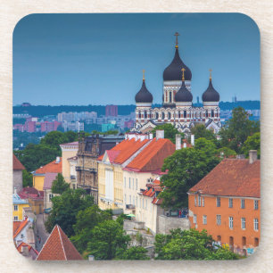 Posavasos Catedral y paisaje urbano  Estonia