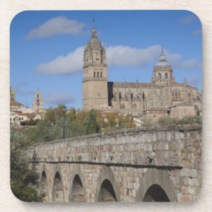 Posavasos Catedrales de Salamanca, vistas desde Puente Roman