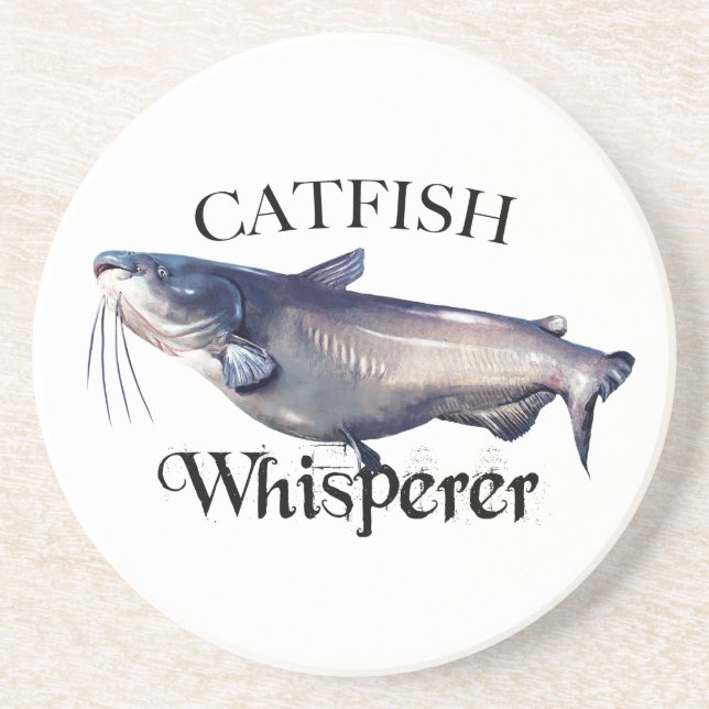 Posavasos Catfish Whisperer (Frente)