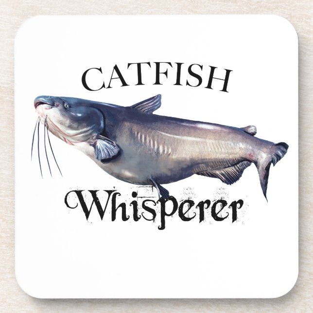 Posavasos Catfish Whisperer (Frente)