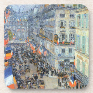 Posavasos Catorce de Julio, Rue Daunou de Childe Hassam