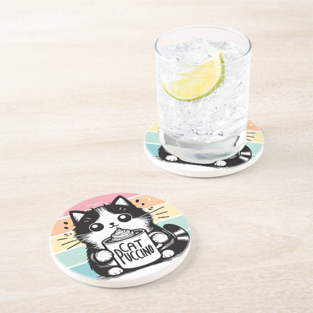 Posavasos Catpuccino 3 (Lado)