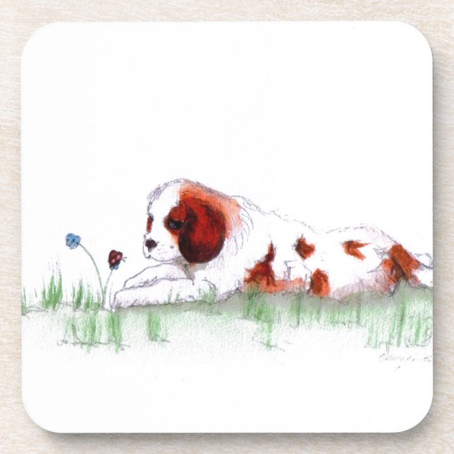 Posavasos Cavalier King Charles Spaniel CKC (Frente)