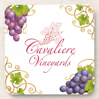 Posavasos Cavaliere Vineyards Coasters (conjunto de 6)