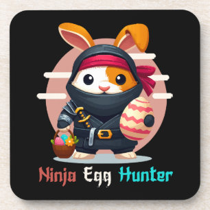 Posavasos Cazador de huevos ninja