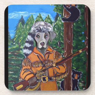 POSAVASOS CAZADOR WEIMARANER