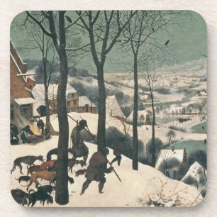 Posavasos Cazadores en la nieve - Enero, 1565