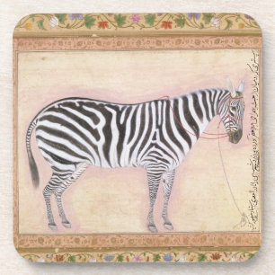 Posavasos Cebra, del "álbum de Minto", 1621 (aguazo en el P