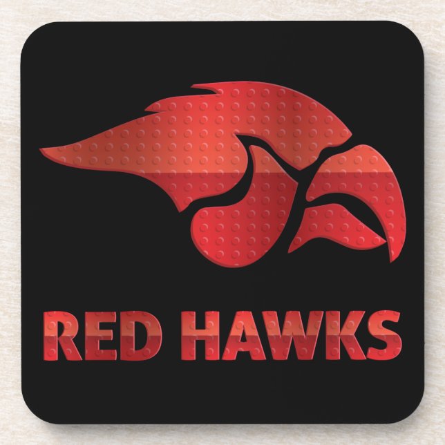 Posavasos Cedar Springs Red Hawks #5 (Frente)