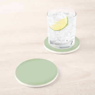 Posavasos Celadón verde de jade sólido