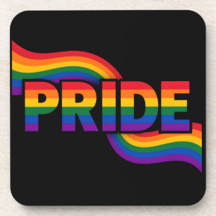 Posavasos Celebración del Arcoíris del Orgullo