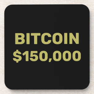 Posavasos Celebración del Bitcoin 150000