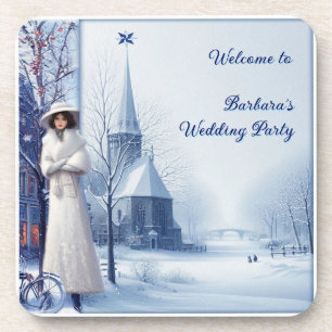 Posavasos Celebraciones de invierno en Ámsterdam