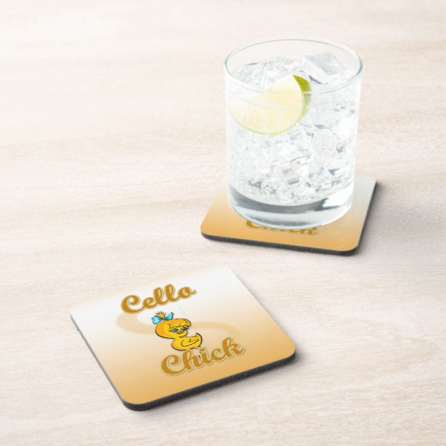 Posavasos Cello Chick (Lado Derecho)
