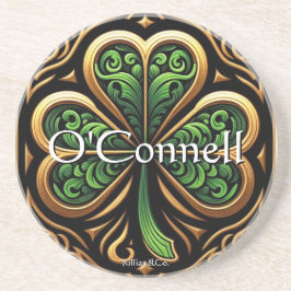 Posavasos Celtic Shamrock Coaster