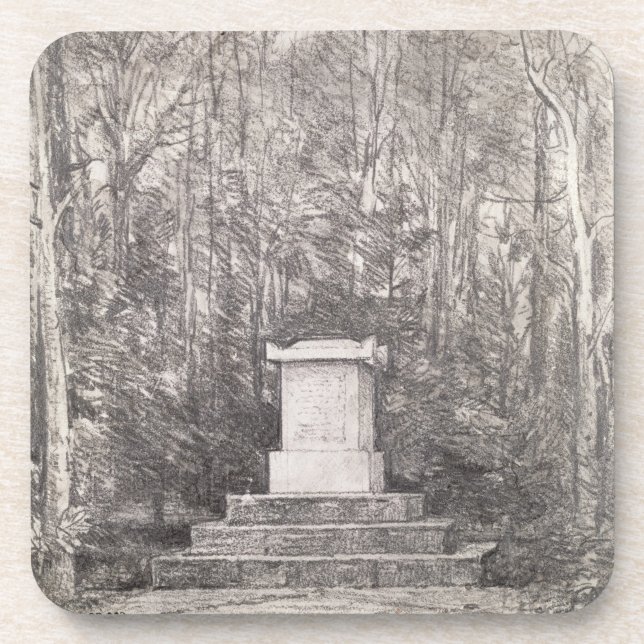 Posavasos Cenotafio a sir Joshua Reynolds en Coleorton (Frente)