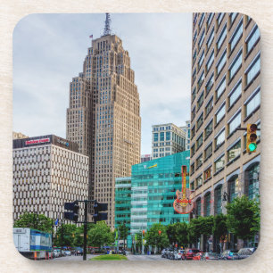 Posavasos Centro de Detroit