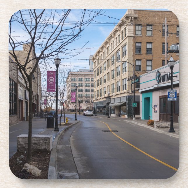 Posavasos Centro de Springfield (Frente)