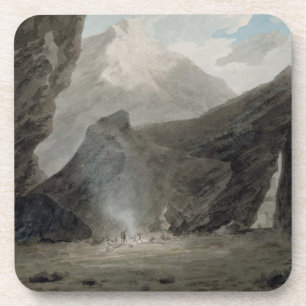 Posavasos Cerca de Chiavenna en el Grisons, c.1779 (w/c,
