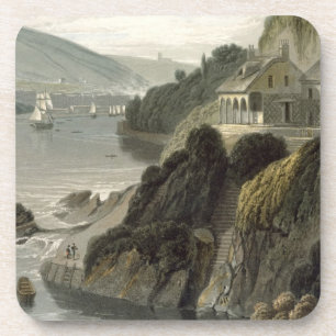 Posavasos Cerca de Kingswear, en el dardo, Devon, del