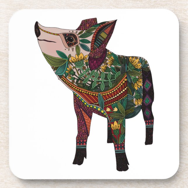 Posavasos cerdo 2 (Frente)