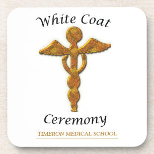 Posavasos Ceremonia de Abrigo Blanco Medicina de Oro, artíc