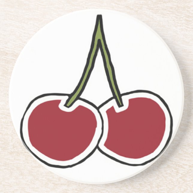 Posavasos Cerezas (Frente)