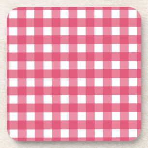 Posavasos Cerise gingham