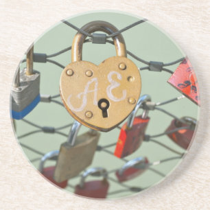 Posavasos Cerradura del Amor