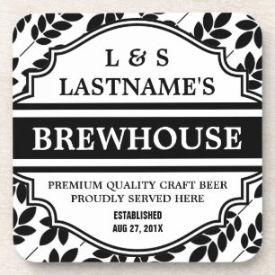 Posavasos Cervecería personalizada divertida para el