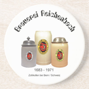 Posavasos Cervecería Reichenbach Berna tapa de cerveza
