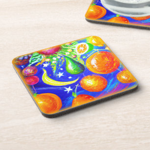 Posavasos Cesta De Fruta Estelar. ¡Hazte con una en Zazzle