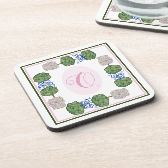 Posavasos Cesta Topiary de Chinoiserie Ginger Jar Jars (Lado Izquierdo)