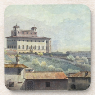 Posavasos Chalet Medici, Roma, c.1776 (aceite en el papel)