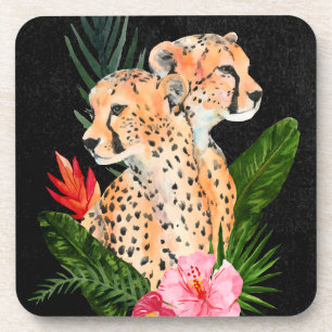 Posavasos Cheetah Bouquet