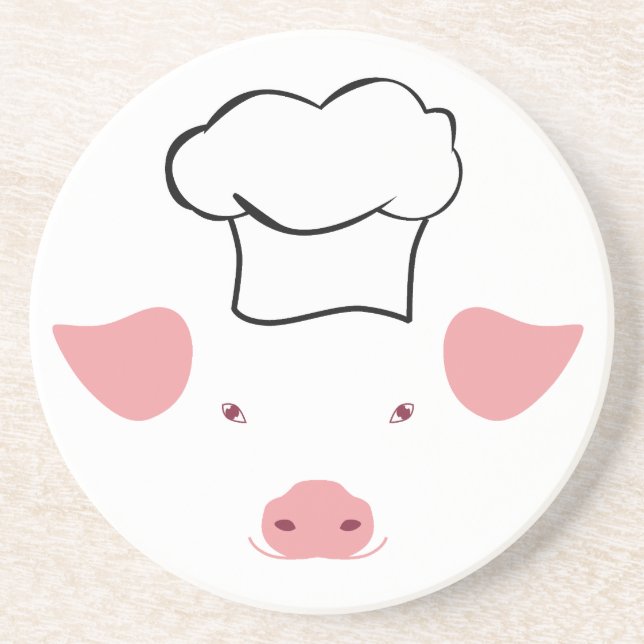 Posavasos Chef Cerdo (Frente)