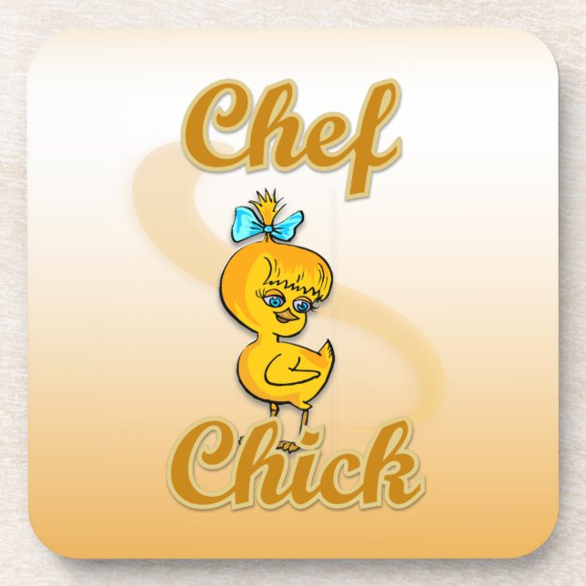 Posavasos Chef Chick (Frente)